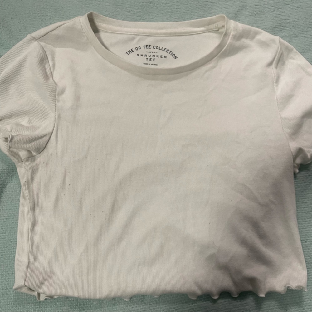 White crop top, barely used.